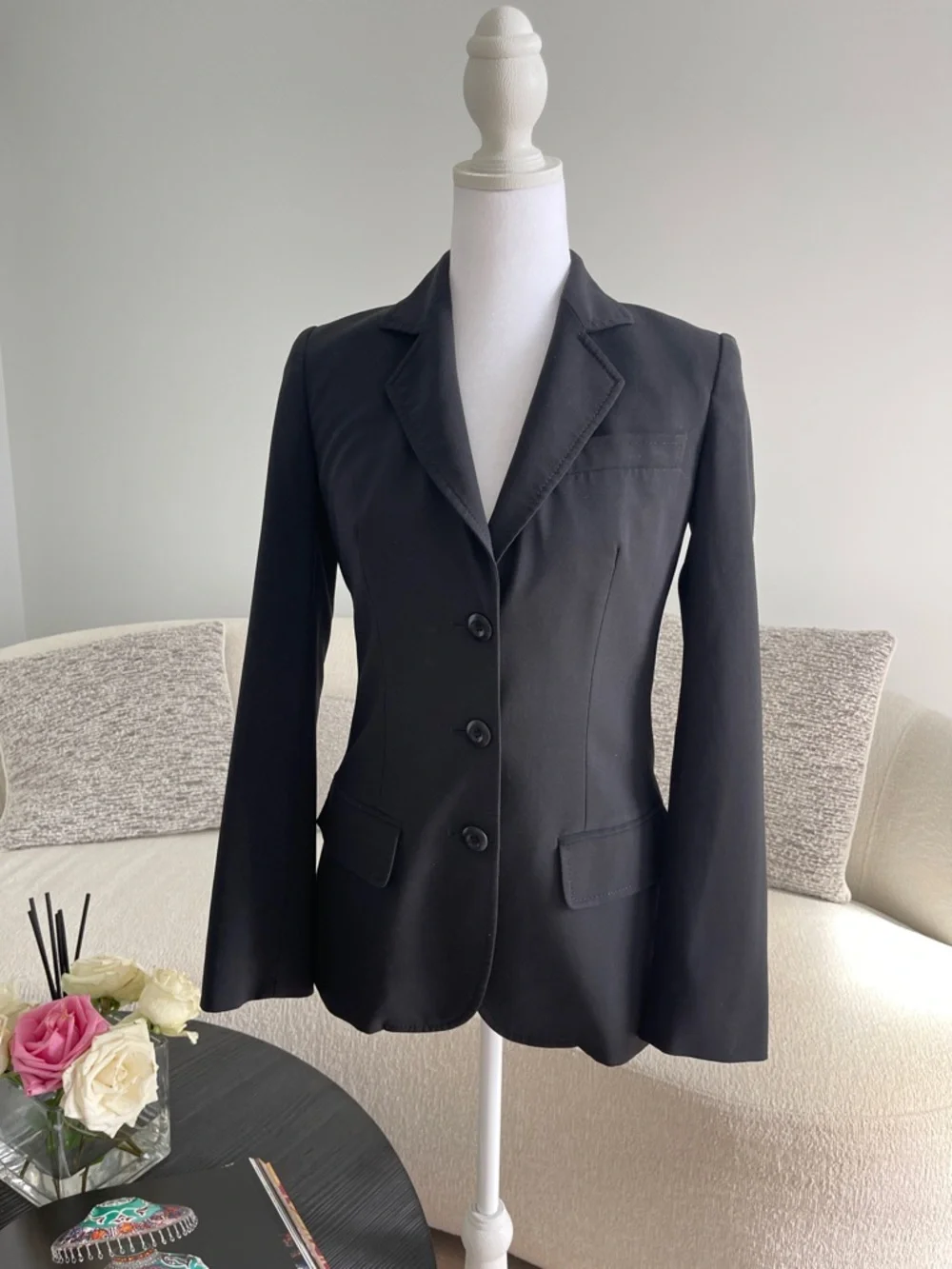 Dior Black Suit Jacket sz 38 $2750
